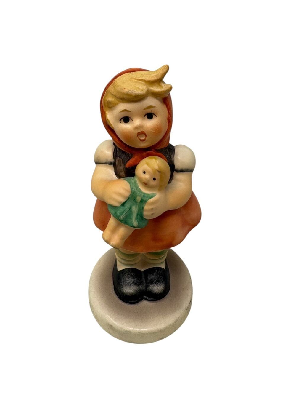 MI Hummel Goebel W Germany "Girl With Doll" 239/B Figurine 1987 3.5" Tall